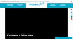 Desktop Screenshot of collegiomazza.it
